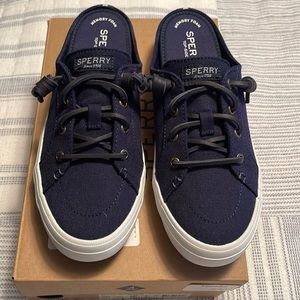 Sperry Crest Vibe Mule Dressblue - Size 8 Never Worn